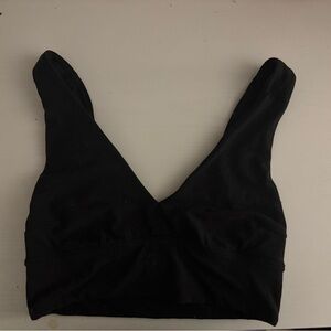 Lulu black sports bra
